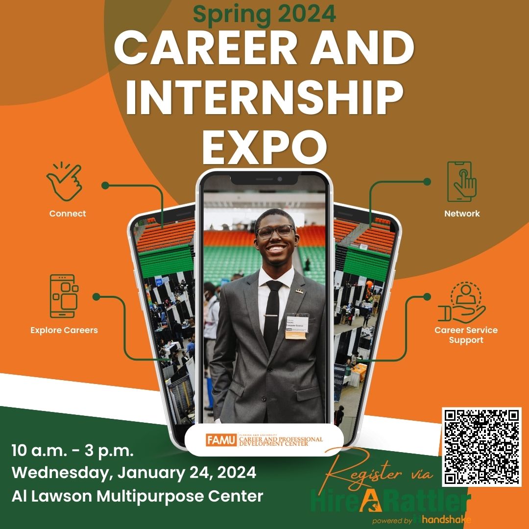 SPRING 2025 CAREER AND INTERNSHIP EXPO FAMU Calendar